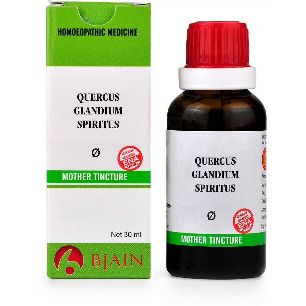 B Jain Quercus Glandium Spiritus 1X (Q) (30ml)