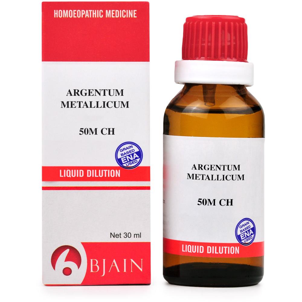 B Jain Argentum Metallicum 50M CH (30ml)