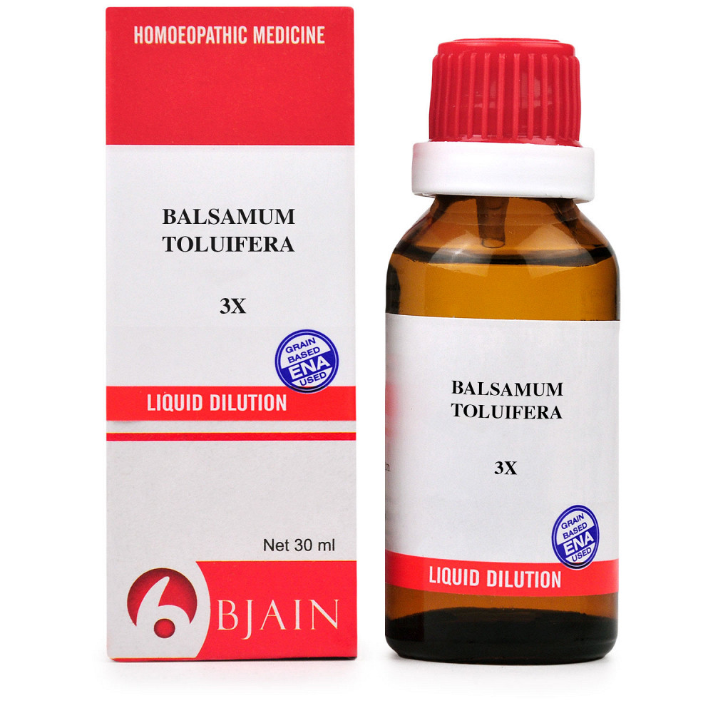 B Jain Balsamum Toluifera 3X (30ml)