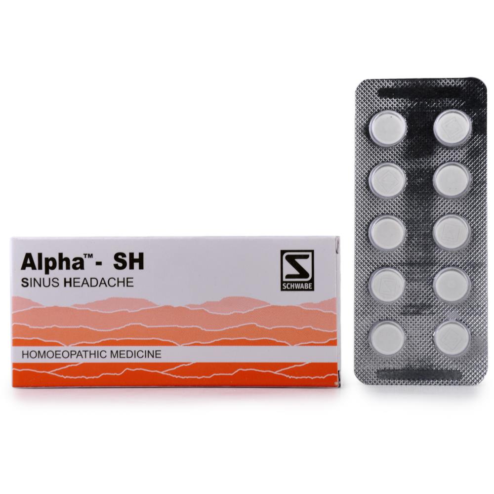 Willmar Schwabe India Alpha SH (Sinus Headache) (40tab)