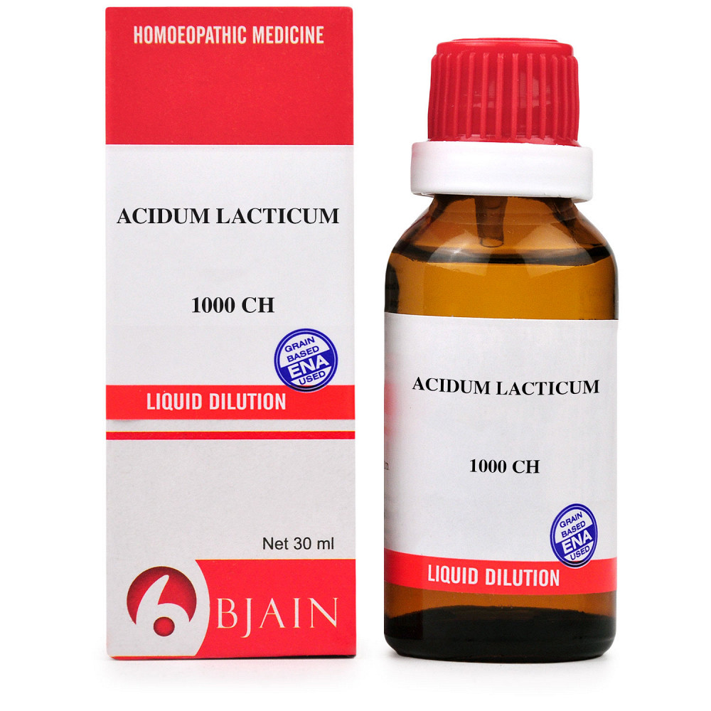 B Jain Acidum Lacticum 1000 CH (30ml)