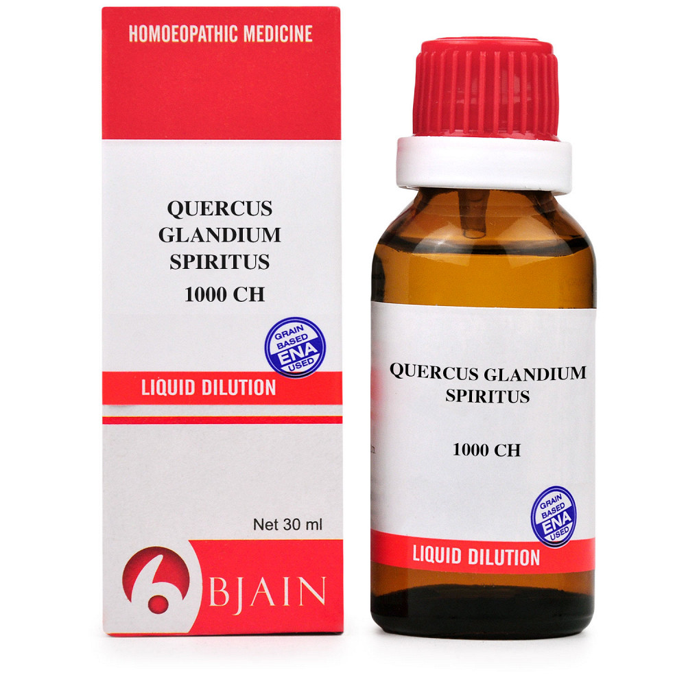 B Jain Quercus Glandium Spiritus 1000 CH (30ml)