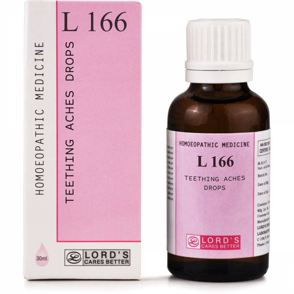 Lords L 166 Teething Aches Drops (30ml)