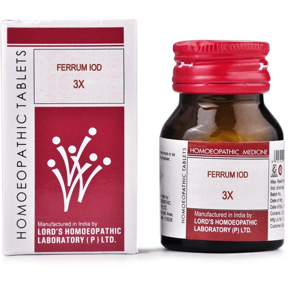 Lords Ferrum Iod 3X (25g)