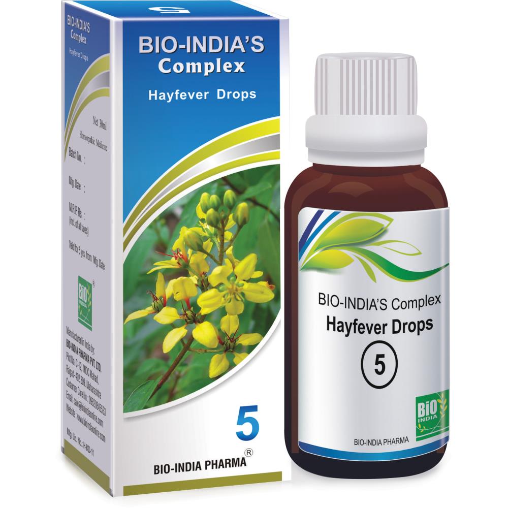 Bio India Hayfever Drops (30ml)