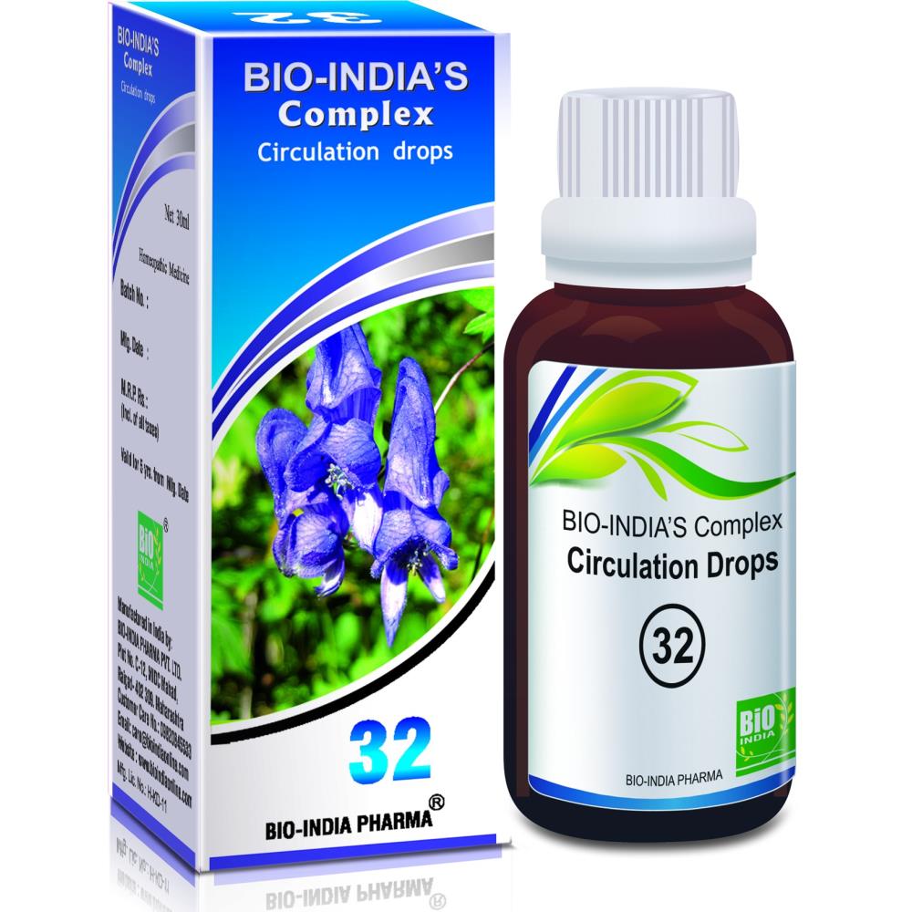 Bio India Circulation Drops (30ml)