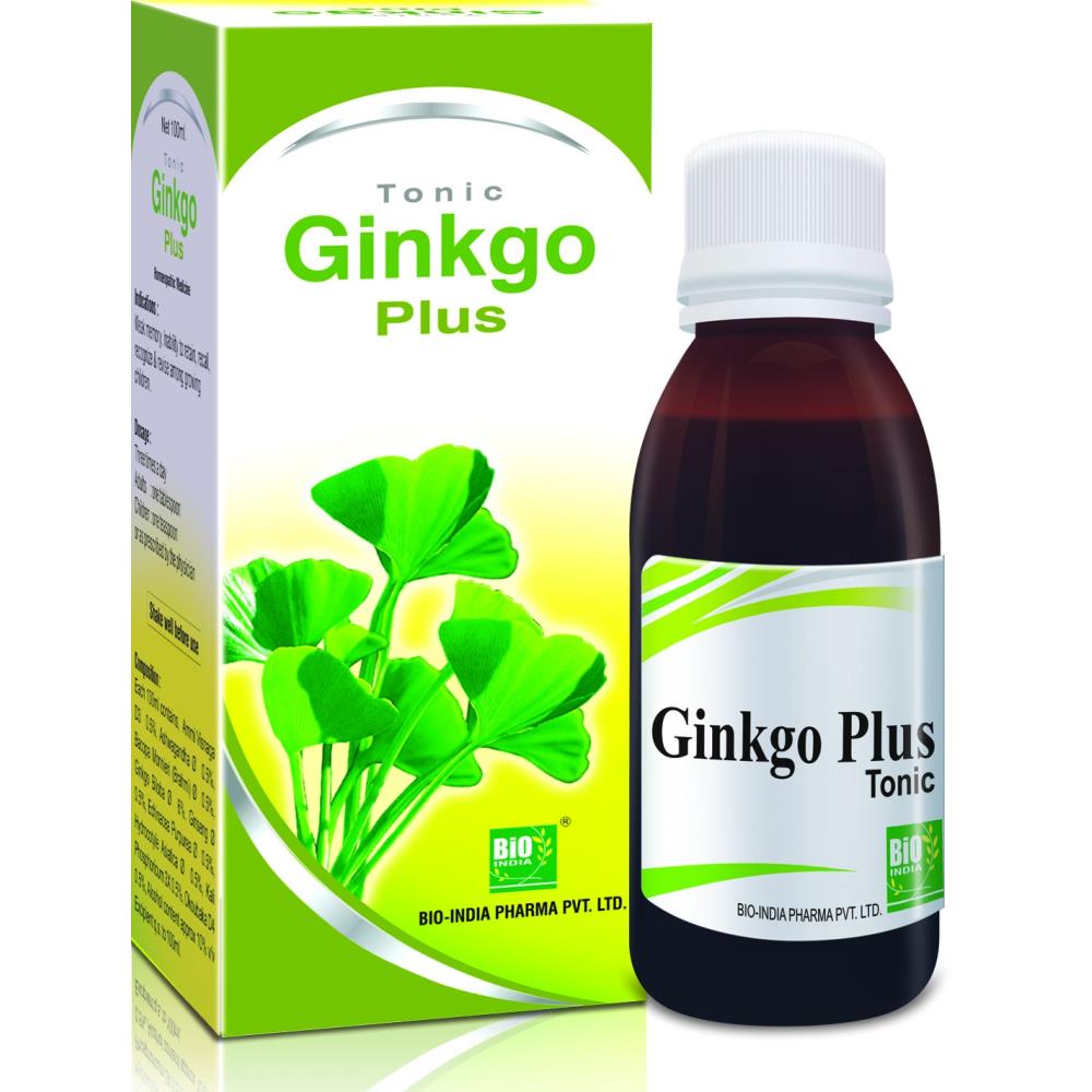 Bio India Ginkgo Plus Tonic (120ml)