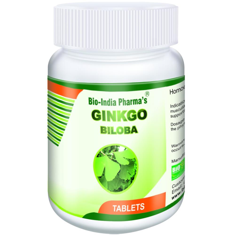 Bio India Ginkgo Biloba Tablet (20g)