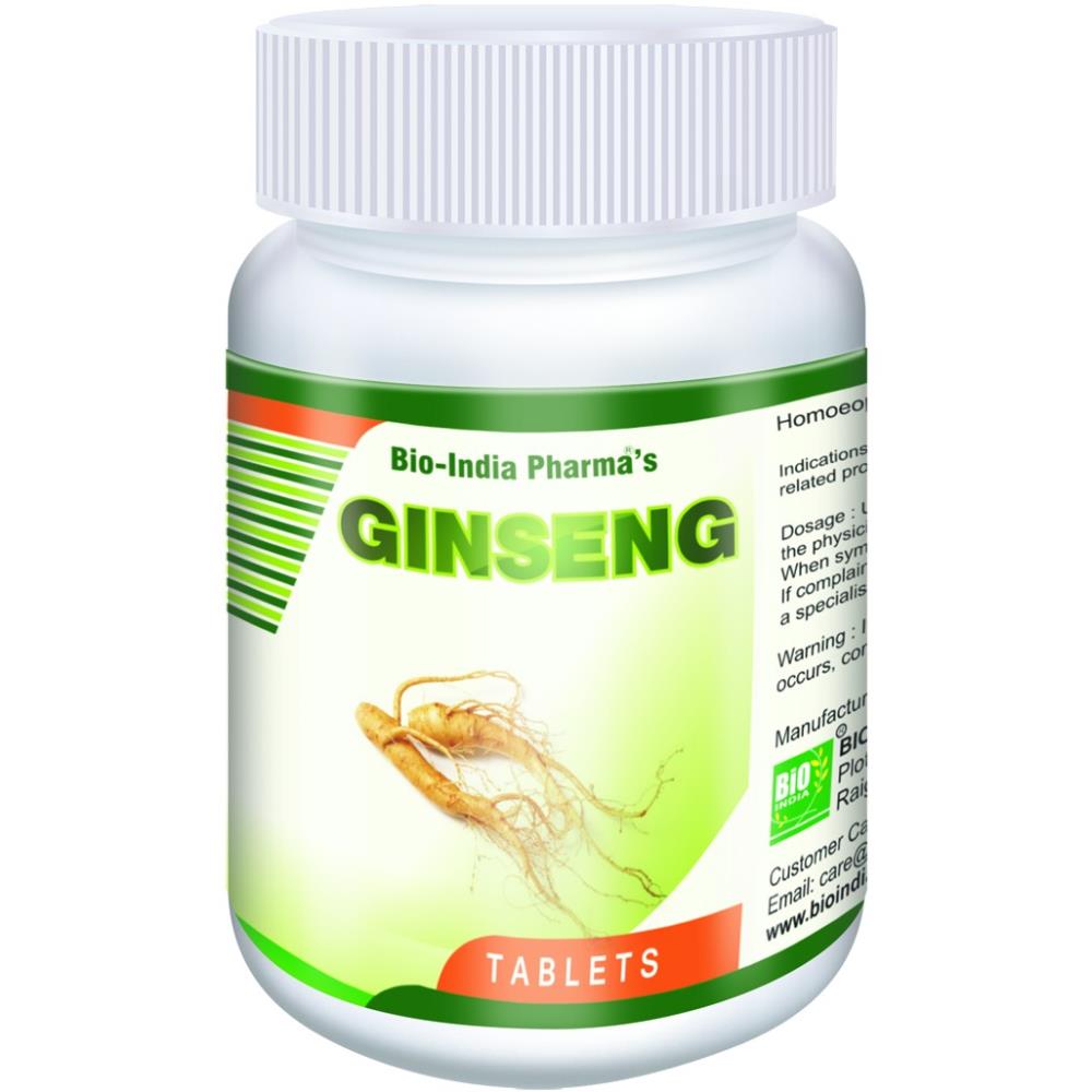 Bio India Ginseng Tablet (20g)