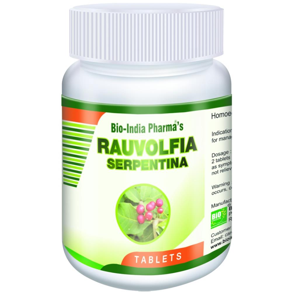 Bio India Rauvolfia Serpentina Tablet (20g)