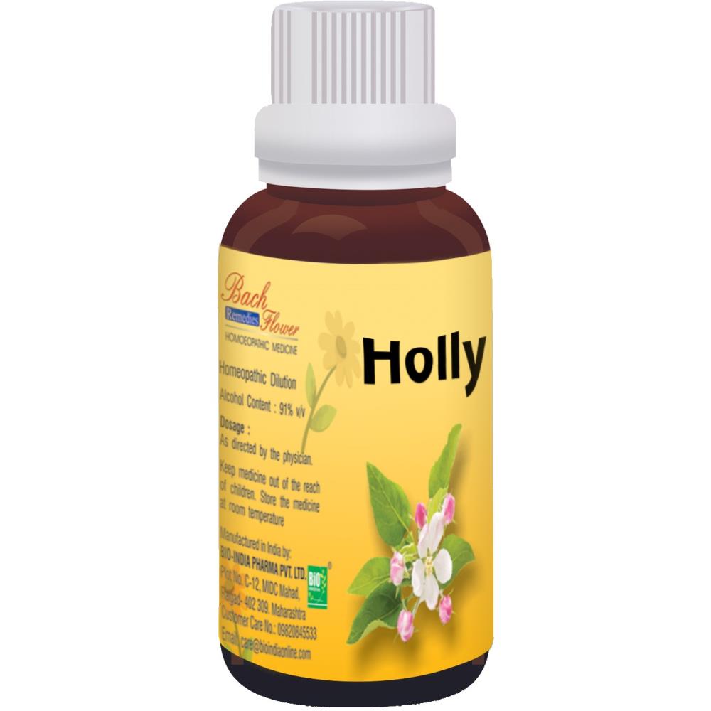 Bio India Bach Flower Holly (30ml)