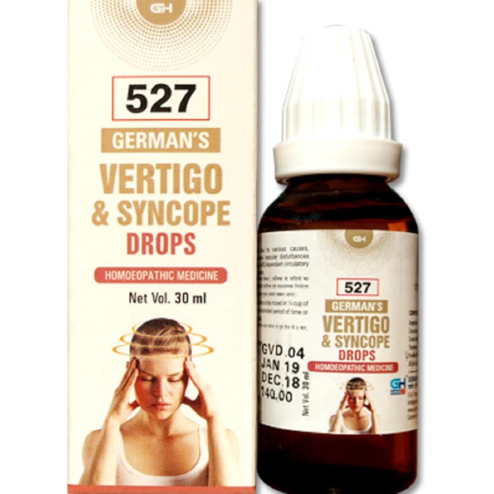 German Homeo Care & Cure Vertigo & Syncope Drops 527 (30ml)