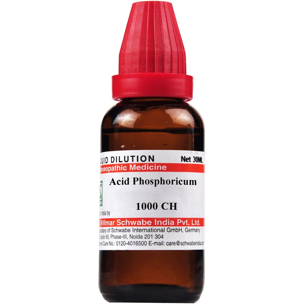 Willmar Schwabe India Acid Phosphoricum 1000 CH (30ml)