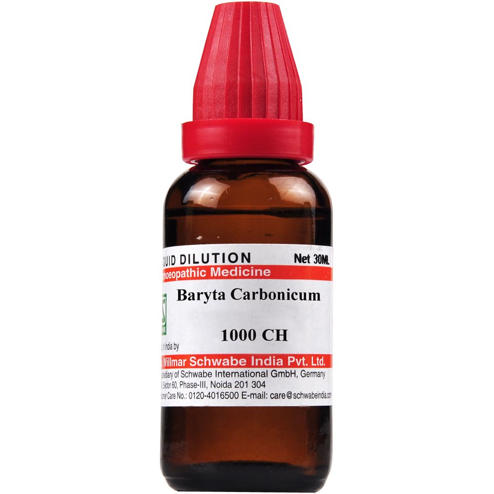 Willmar Schwabe India Baryta Carbonicum 1000 CH (30ml)