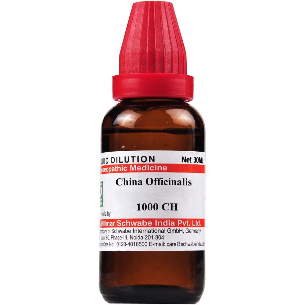 Willmar Schwabe India Cinchona Officinalis (China) 1000 CH (30ml)