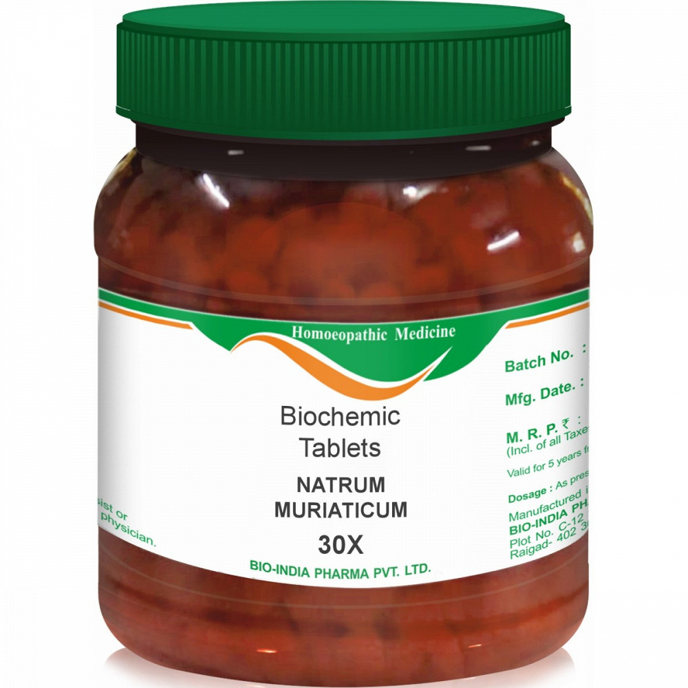 Bio India Natrum Muriaticum 30X (450g)