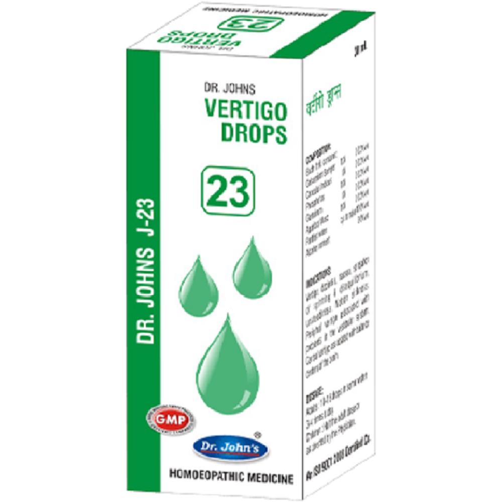 Dr John J 23 Vertigo Drops (30ml)