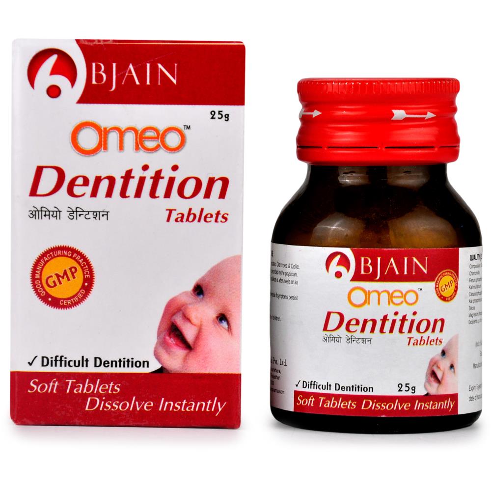 B Jain Omeo Dentition Tablets (25g)