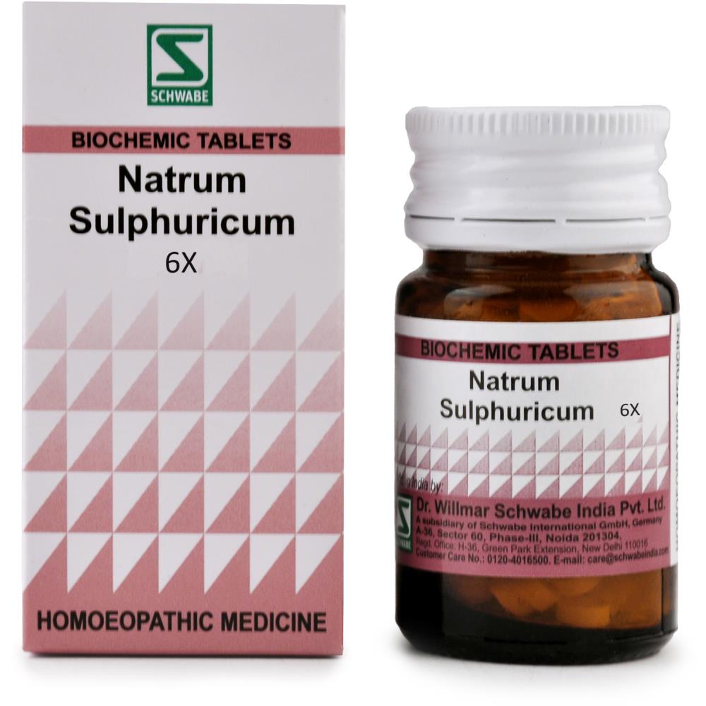 Willmar Schwabe India Natrum Sulphuricum 6X (20g)